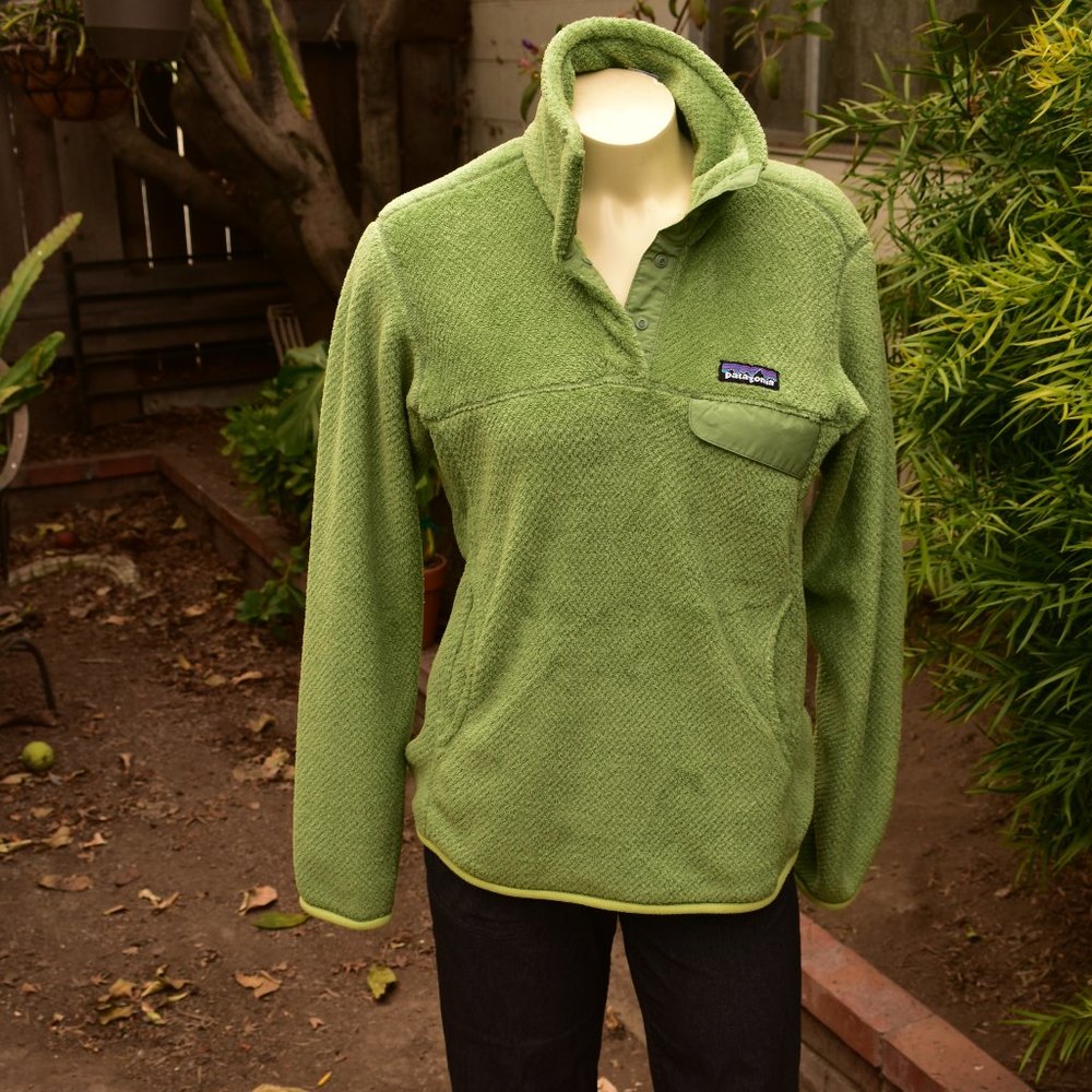 Patagonia Snap Tee Synchilla Size Small - image 3